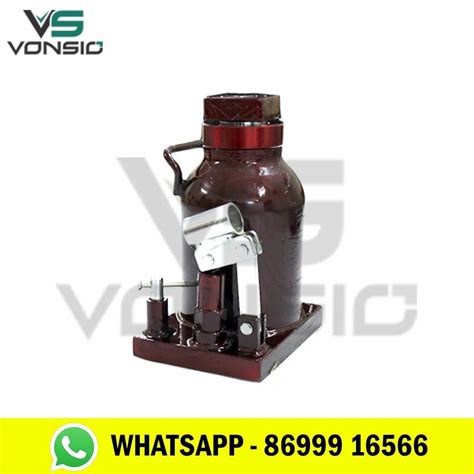 Mild Steel Hydraulic Jack Ton For Heavy Duty Vehicle Lifting At Rs