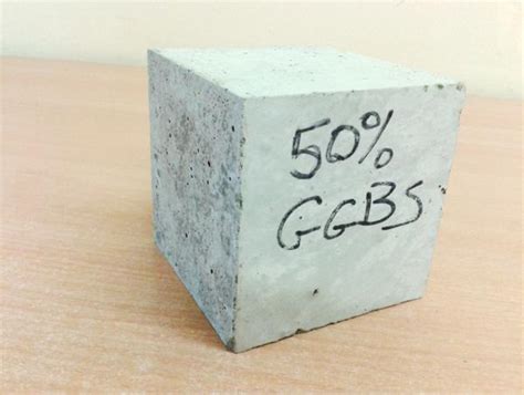 Concrete made with GGBS does well under acid - Premium