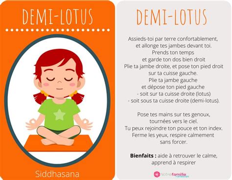 Postures De Yoga Pour Les Enfants Imprimer