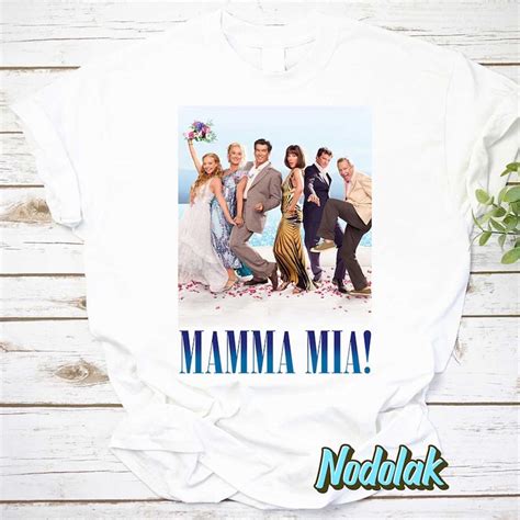 Mamma Mia T Shirt Mamma Mia Gift Vintage Movie Shirt Inspire Uplift