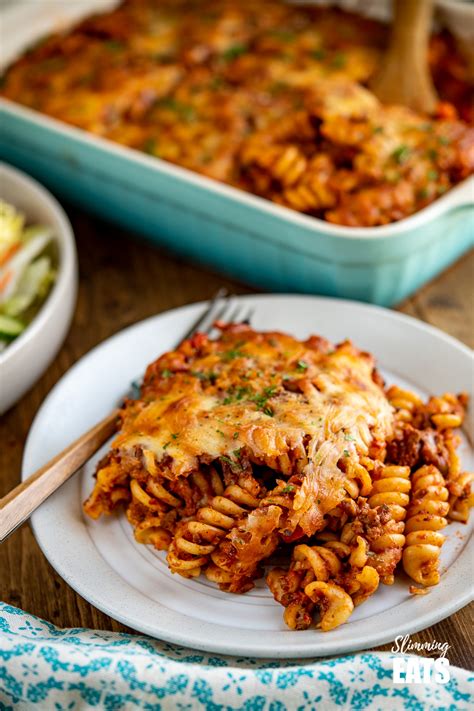 Syn Free Bolognese Pasta Bake | Slimming Eats - Slimming World Recipe