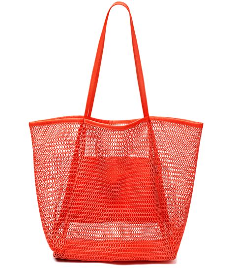 Livhil Large Beach Mesh Tote Bag Foldable Beach Tote Bag Waterproof Sandproof For Beach Picnic