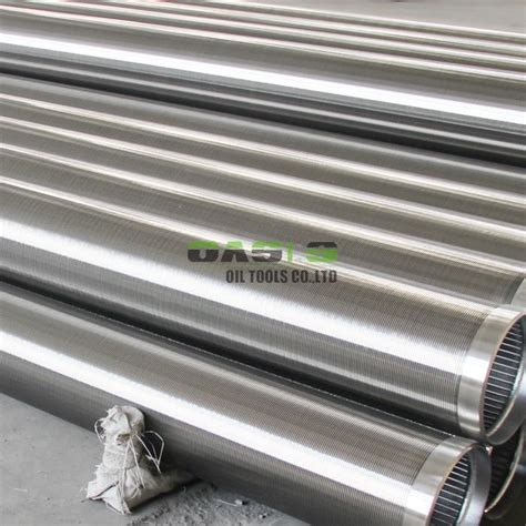 China Deep Well Drilling Stainless Steel Continuous Slot Rod Based Well