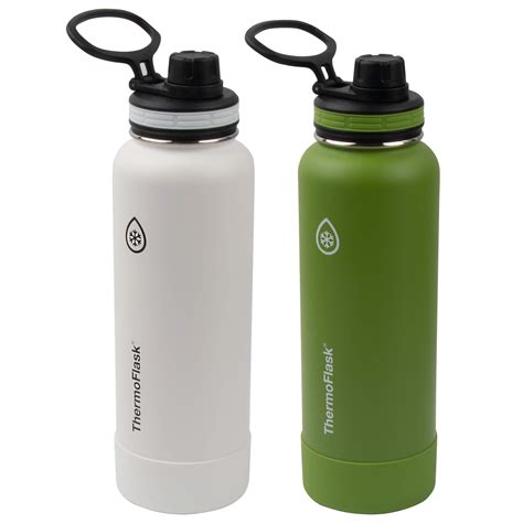 Thermoflask Botella de agua de acero inoxidable aislada al vacío