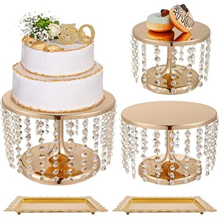 Amazon Lallisa Pcs Cake Stand Set Metal Cup Cake Stands For