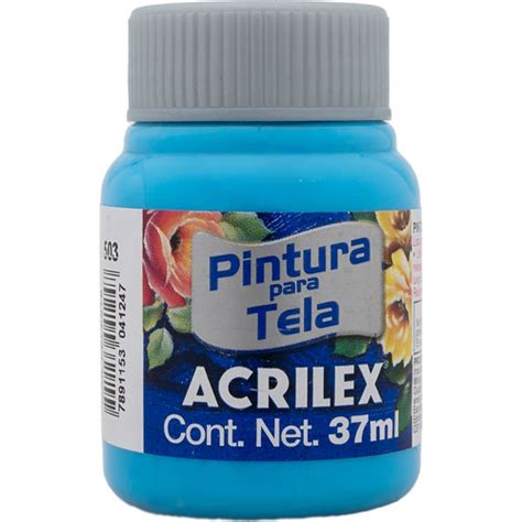 Pintura Para Tela Acrilex Azul Celeste Papelería Lumen