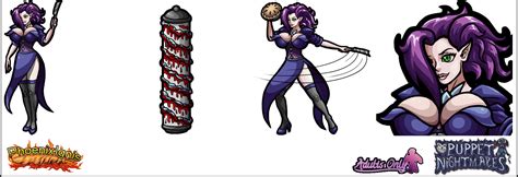 Demon Barber Standard Sprite Sheet By Phoenixignis Hentai Foundry