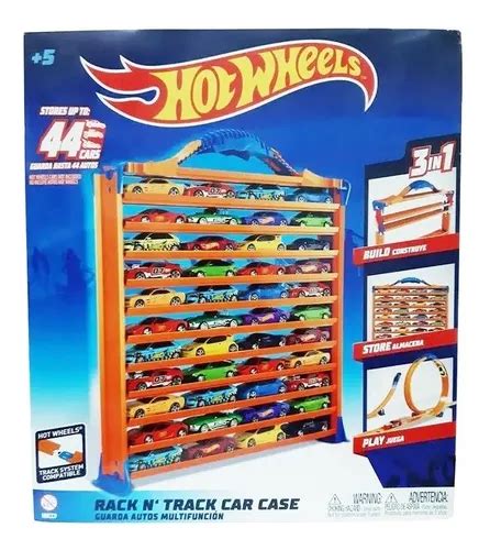 Caja Guarda Autos Y Pista Hot Wheels En Car Case Cars Cuotas Sin Inter S