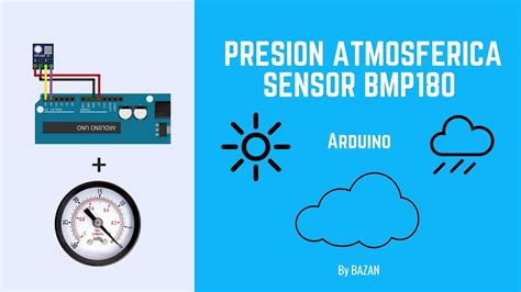 Presion Atmosferica Arduino con sensor BMP180 Código completo YouTube