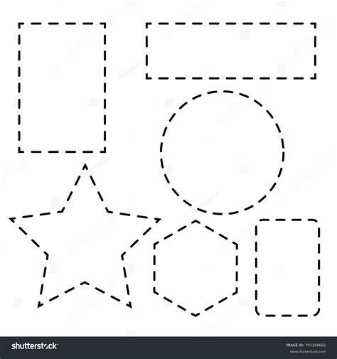 3917 Dotted Outline Rectangle Images Stock Photos And Vectors