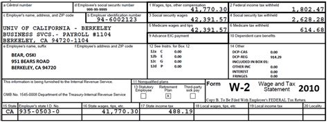 How To Find Employee Id Number On W2 Ployment