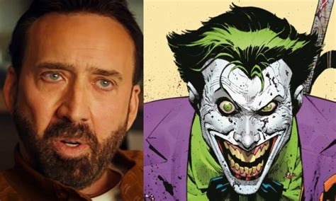 Nicolas Cage Becomes The Joker In New Image