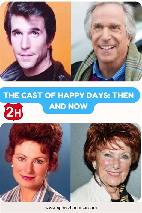 The Cast of Happy Days: Then and Now | Cast of happy days, It cast, The ...