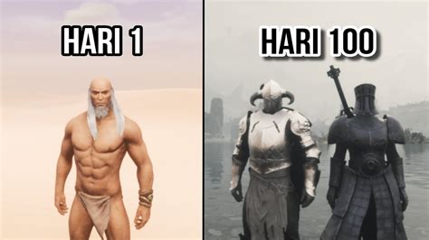 Aku Bertahan Hidup Selama 100 Hari Menjadi Budak Di Conan Exiles Ini