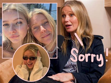 Watch Gwyneth Paltrows Daughter Apple React To Moms Sex Confessions