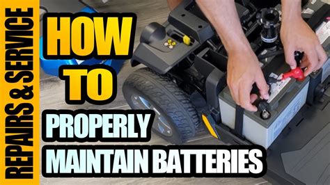 Mobility Scooters Direct Battery Proper Use Tutorial YouTube