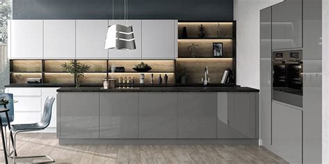 Lucente Painted Handless Door Matt Dust Grey Furniture Doors