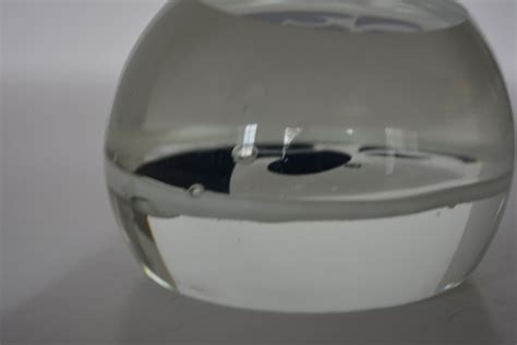 Paperweightssouvenir Clear Glass Paperweight With Face And Unique