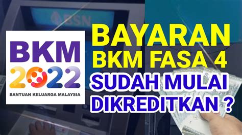 Bayaran Bkm Fasa Sudah Mulai Dikreditkan Ini Penjelasannya Youtube