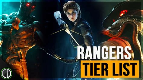 RANGERS TIER LIST PARAGON THE OVERPRIME YouTube