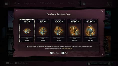 How To Get Ancient Coins In Sea Of Thieves GameSkinny