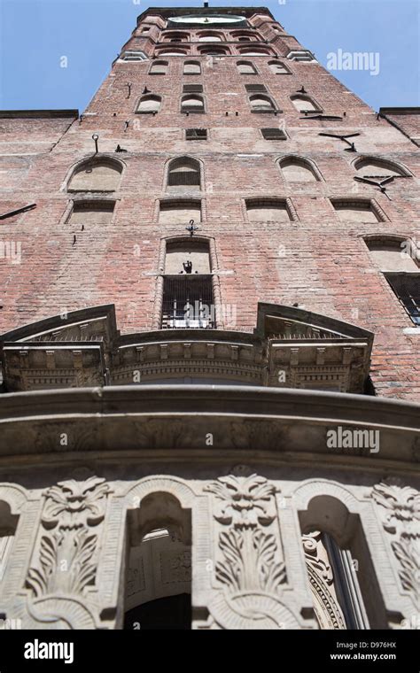 The Main Town Hall In The City Of Gdansk Poland Built In Gothic And