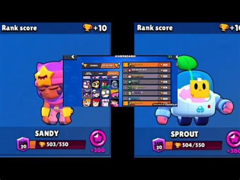 Locul Local Cu Daryl Rank Pe Sandy I Sprout Brawl Stars Rom Nia