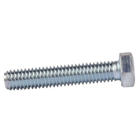 ANC BSW High Strength White Zinc Plated Hex Bolts