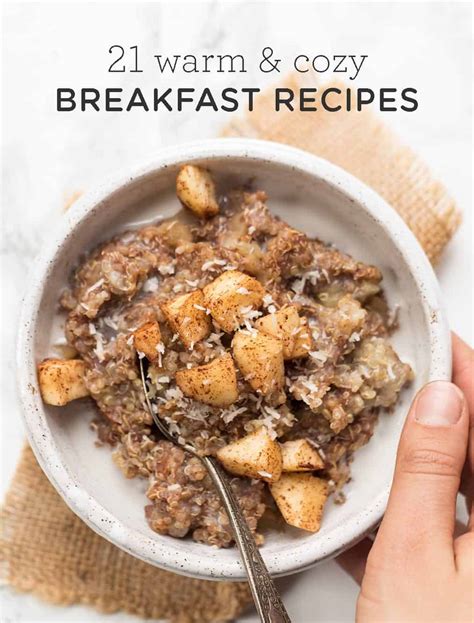 Warm Cozy Winter Breakfast Recipes Simply Quinoa