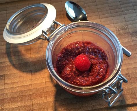 Lowcarb Himbeer Chia Marmelade Von Jelka1988 Chefkoch