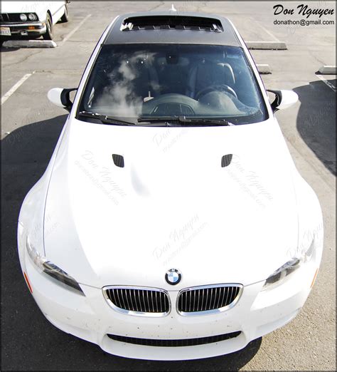 Bmw E M Coupe Matte Carbon Fiber Vinyl Roof Wrap Wannaberacer Wraps