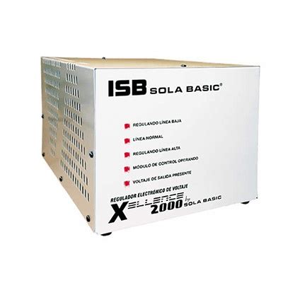 Compra Regulador Industrias Sola Basic Xellence 2000 1800W 2000VA XL 13