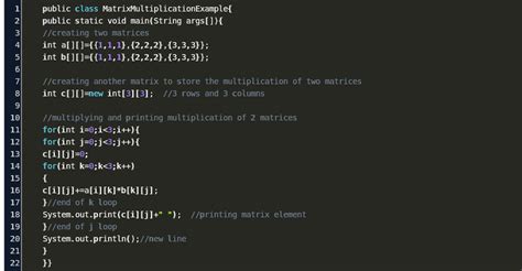 Matrix Multiplication Using Threads Java Deb Morans Multiplying Matrices