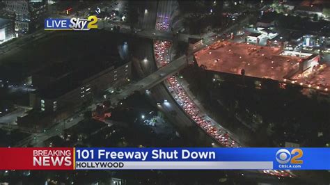 101 Freeway Shut Down Due To Police Activity Youtube