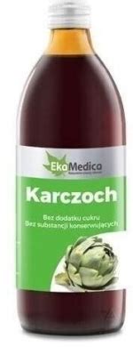 EkaMedica Karczoch Sok Dla Wsparcia Trawienia 1000 Ml Cena