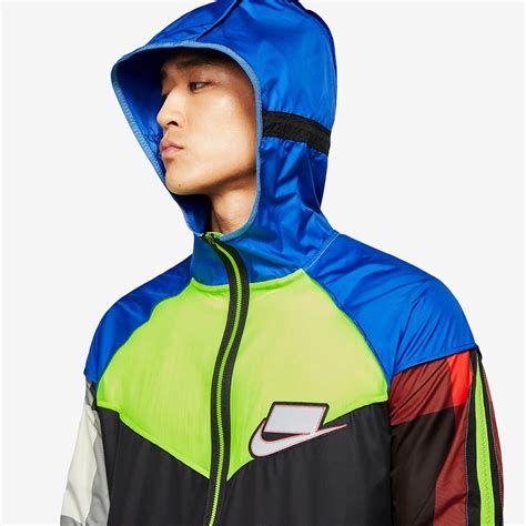 Nike Wild Run Jacket Game Royal Black Volt Reflective Silv Mens Clothing Pro Direct Running