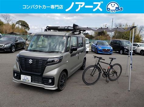 スズキ スペーシアベース Gf ルーフキャリアカーゴ サイドオーニング 14インチアルミホイールの中古車｜グーネット中古車