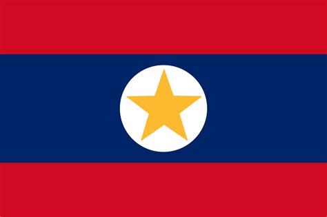 Indochina Union Flag (Fictional) : vexillology