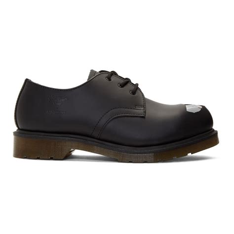 Raf Simons Black Dr Martens Edition Keaton Raf Ii Oxfords Lyst