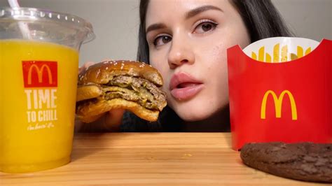 Asmr Eating Mcdonalds Big Mac Meal Eating Sounds No Talking Hot Sex