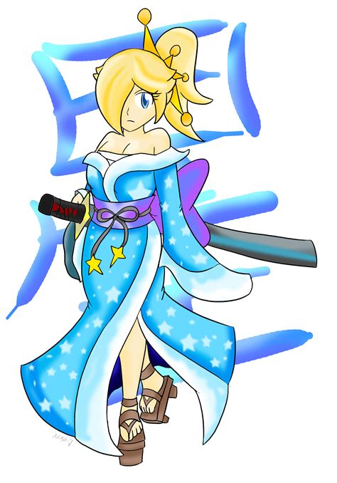 Rosalina The Samurai Lineart By Xero J On Deviantart