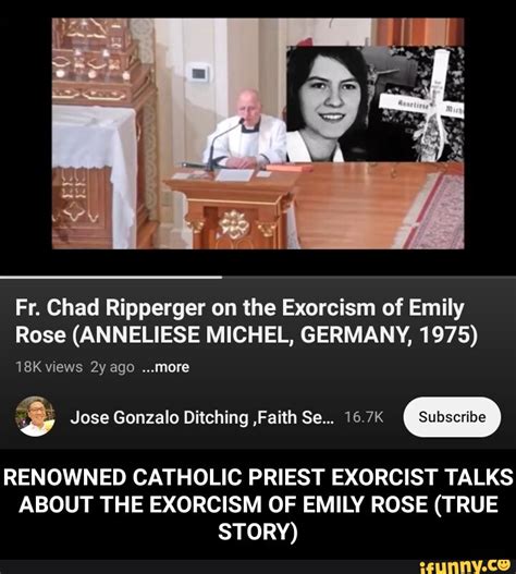 Fr Chad Ripperger On The Exorcism Of Emily Rose ANNELIESE MICHEL