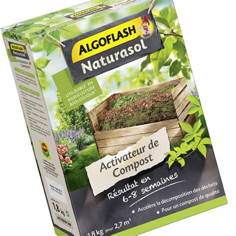 Activateur de Compost Algoflash Naturasol Déco du Jardin à Reims