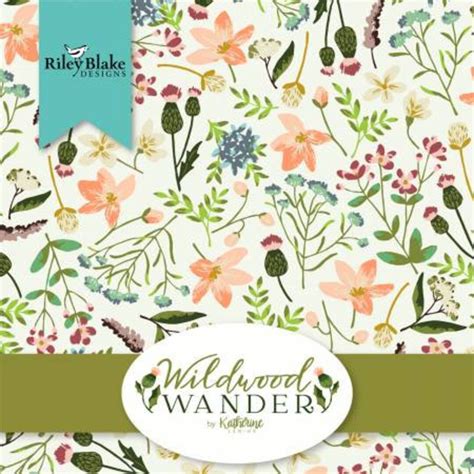 Wildwood Wander Fat Quarter Bundle 21 Pcs FQ From Riley Blake Designs