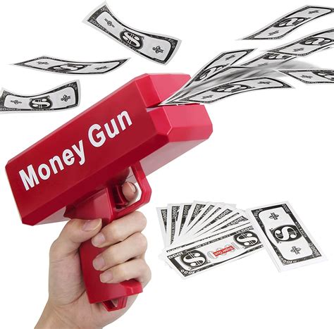 Supreme Money Gun, Super Gun, Supreme Spray Money Gun Cash Cannon Shoot ...