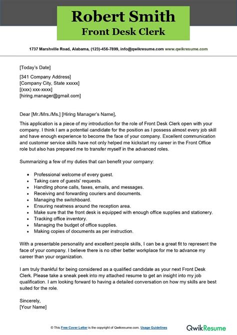 Office Specialist Cover Letter Examples Qwikresume