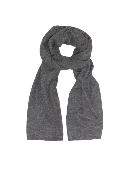 Knitted Plain Yak Wool Scarf | Glen Prince | Shop Online