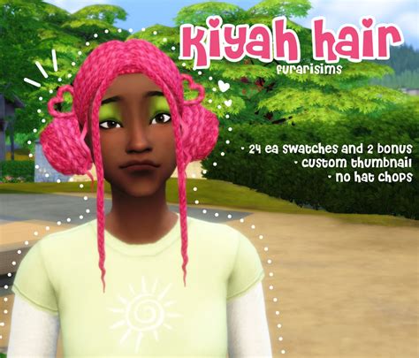 Kiyah Hair Sims
