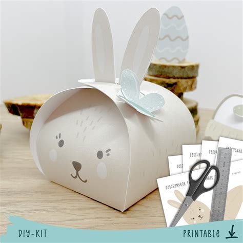 Osterhase Diy Geschenkbox Ostern Geschenkverpackung