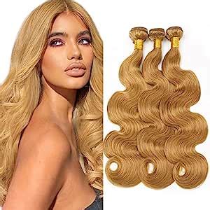 Amazon Human Hair Bundles Honey Blonde Human Hair Bundles Color